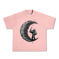 Salmon digging the moon Urban Heavy Tee - artisFamous