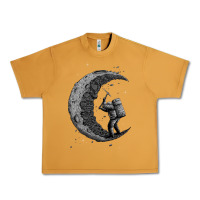 Peanut Butter digging the moon Urban Heavy Tee - artisFamous