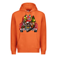 Carrot christmas truck Premium Hoodie - RanaPortraitStore