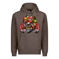 Coffee christmas truck Premium Hoodie - RanaPortraitStore