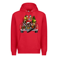 Red christmas truck Premium Hoodie - RanaPortraitStore