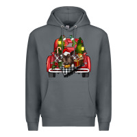 Rock christmas truck Premium Hoodie - RanaPortraitStore