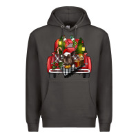 Smoke christmas truck Premium Hoodie - RanaPortraitStore