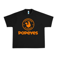Black Resto Popeyes Art Urban Heavy Tee - artisFamous