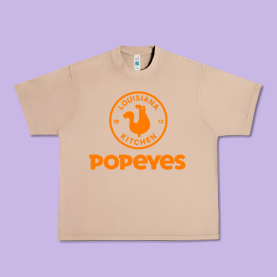 Resto Popeyes Art Urban Heavy Tee Designed By Artisfamous