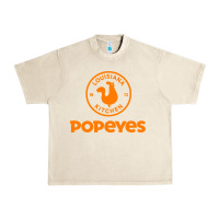 Sandshell Resto Popeyes Art Urban Heavy Tee - artisFamous