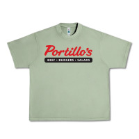 Oil Green Resto Portillo's Urban Heavy Tee - artisFamous
