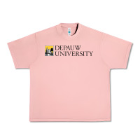 Salmon Depauw College Urban Heavy Tee - artisFamous