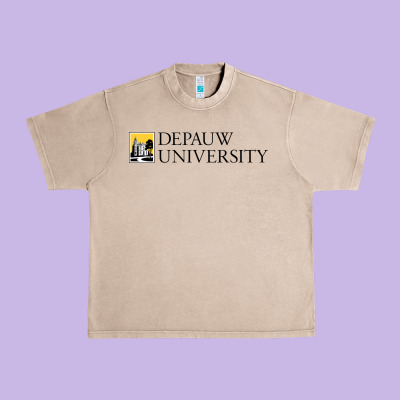 Depauw College Urban Heavy Tee Designed By Artisfamous