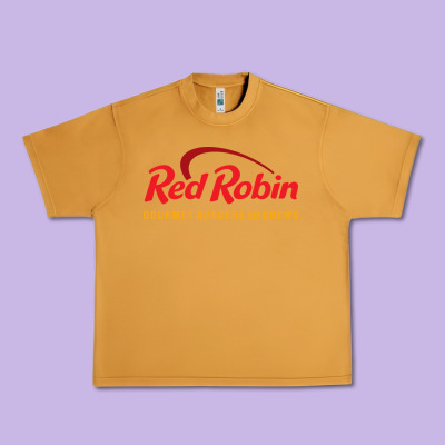 Resto Red Robin Urban Heavy Tee Designed By Artisfamous