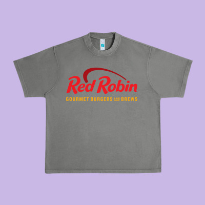 Resto Red Robin Urban Heavy Tee Designed By Artisfamous