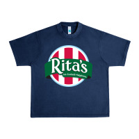 Navy Rita's Italian Cafe Urban Heavy Tee - artisFamous