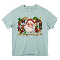 Arona with god all things are possible with santa claus bbs Heavy Core Tee - BundleAndBundleShop
