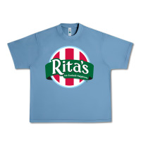 Pebble Blue Rita's Italian Cafe Urban Heavy Tee - artisFamous