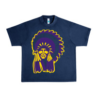 Navy Haskell Indian Nations College Urban Heavy Tee - artisFamous