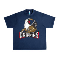 Navy The Griffins, Grand Rapids Urban Heavy Tee - artisFamous