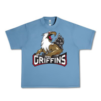 Pebble Blue The Griffins, Grand Rapids Urban Heavy Tee - artisFamous