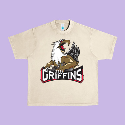 The Griffins, Grand Rapids Urban Heavy Tee Designed By Artisfamous