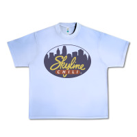 Grape Ice Skyline Chili Resto Urban Heavy Tee - artisFamous