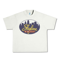 Pistachio Skyline Chili Resto Urban Heavy Tee - artisFamous