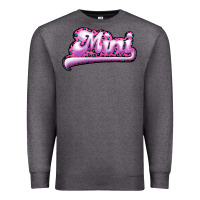Charcoal Heather Mini Leopard Premium Sweatshirt - RanaPortraitStore