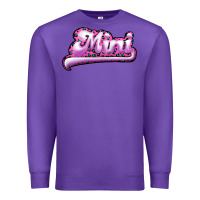 Purple Mini Leopard Premium Sweatshirt - RanaPortraitStore