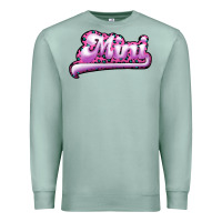 Seafoam Mini Leopard Premium Sweatshirt - RanaPortraitStore