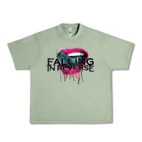 Oil Green falling in reverse ban drock Urban Heavy Tee - artisFamous