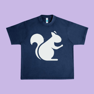 Squirrel Urban Heavy Tee Designed By Artisfamous