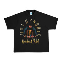 Black jimi hendrix Urban Heavy Tee - artisFamous