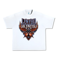White linyrd skynyrd Urban Heavy Tee - artisFamous