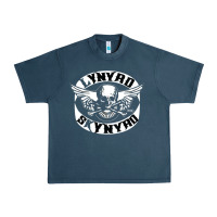 Midnight Navy linyrd skynyrd Urban Heavy Tee - artisFamous