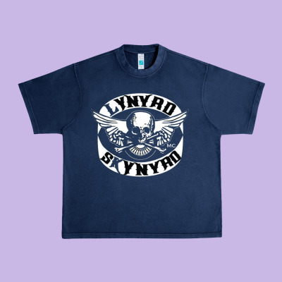 Linyrd Skynyrd Urban Heavy Tee Designed By Artisfamous