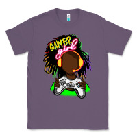 Black Gamer Girl Classic Tee | Teevron