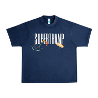 Navy supertramp Urban Heavy Tee - artisFamous