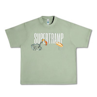 Oil Green supertramp Urban Heavy Tee - artisFamous