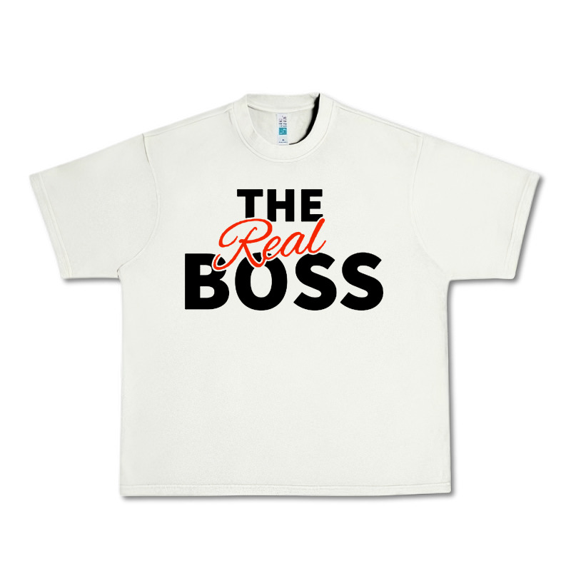 The Real Boss Matching Couple Urban Heavy Tee by artisFamous | Teevron