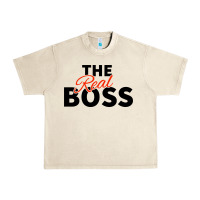 Sandshell the real boss matching couple Urban Heavy Tee - artisFamous