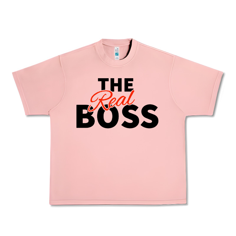 The Real Boss Matching Couple Urban Heavy Tee by artisFamous | Teevron