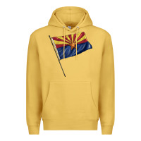 Antique Gold arizona flag Premium Hoodie - BarkalooDesign