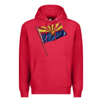Cardinal arizona flag Premium Hoodie - BarkalooDesign