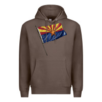 Coffee arizona flag Premium Hoodie - BarkalooDesign