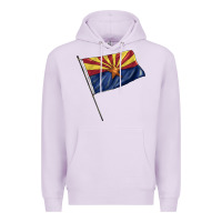 Lilac arizona flag Premium Hoodie - BarkalooDesign