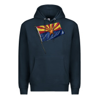 Navy arizona flag Premium Hoodie - BarkalooDesign