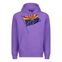 Purple arizona flag Premium Hoodie - BarkalooDesign