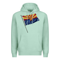 Seafoam arizona flag Premium Hoodie - BarkalooDesign