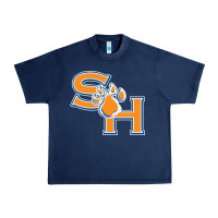 Navy sam houston state bearkats Urban Heavy Tee - artisFamous