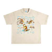 Sandshell calvin and hobbes Urban Heavy Tee - artisFamous
