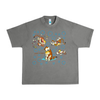 Tornado calvin and hobbes Urban Heavy Tee - artisFamous