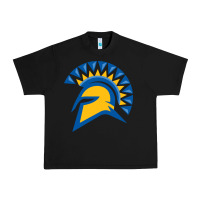 Black san jose state spartans Urban Heavy Tee - artisFamous